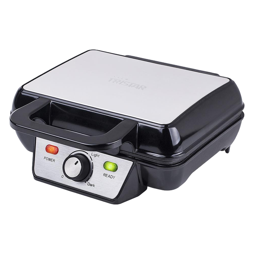 Gofrera de acero inoxidable Tristar 1000W ref 147564
