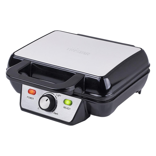 Gofrera de acero inoxidable Tristar 1000W ref 147564