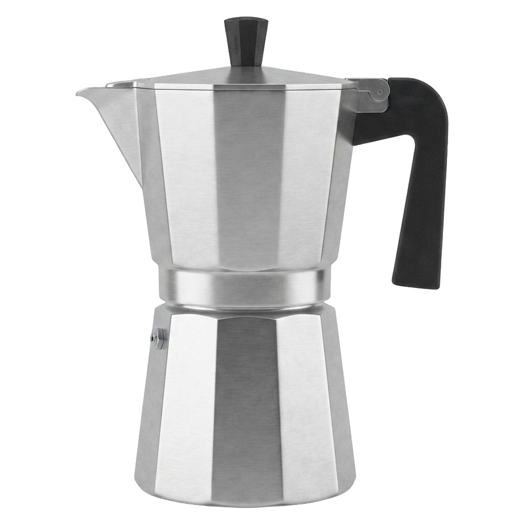 Cafetera de aluminio Ambit New Vitro by Oroley 3 tazas ref 147851.