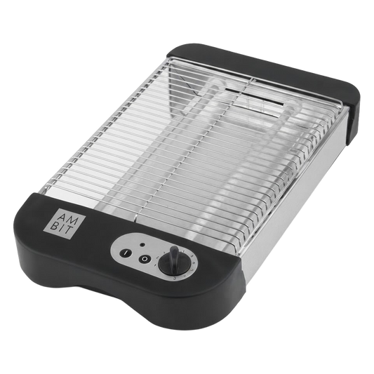Tostador plano de cuarzo Ambit 600W negro ref 23002902.