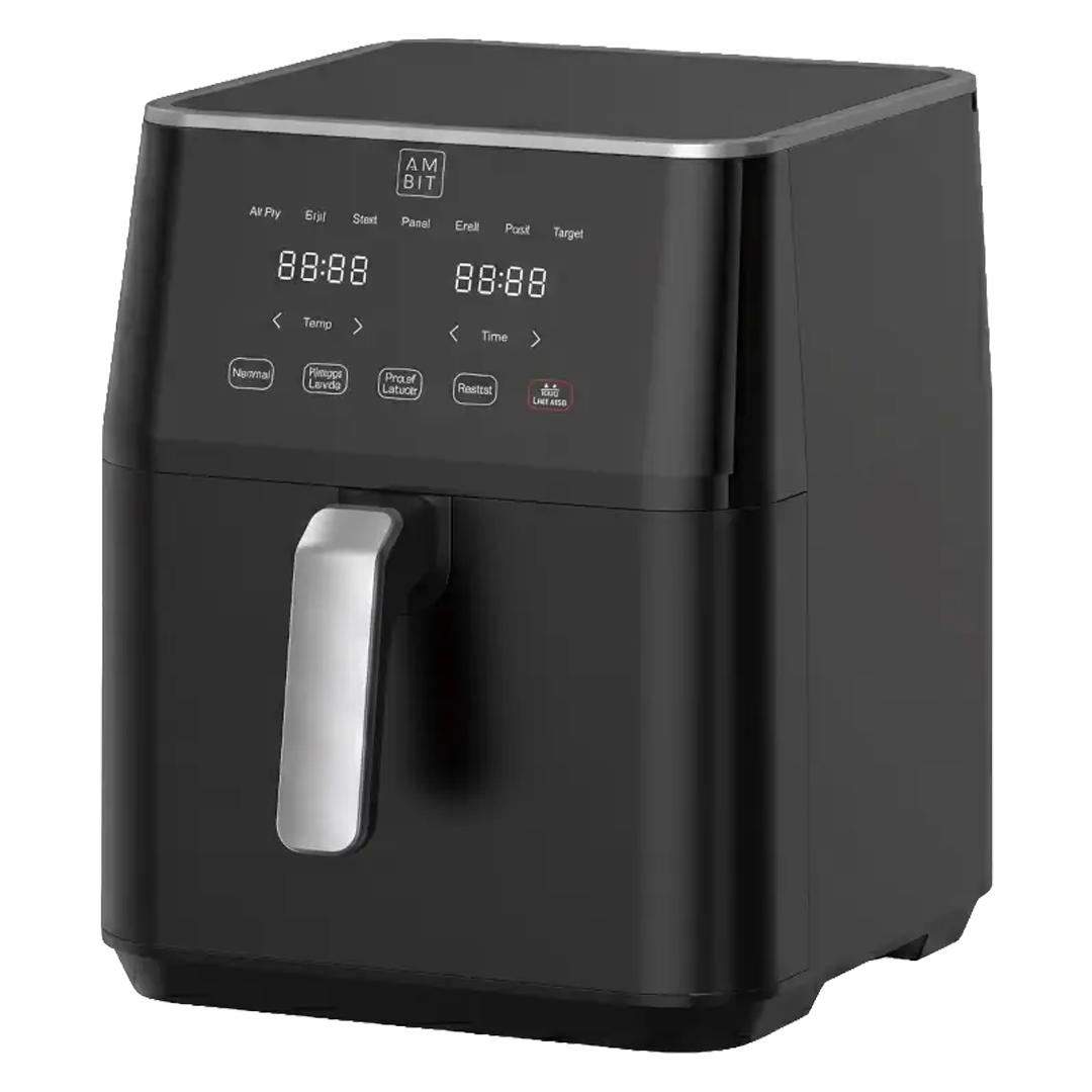 Freidora de aire digital negra Ambit 7L 1850W ref 23003117.