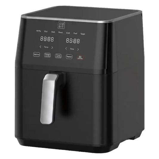 Freidora de aire digital negra Ambit 7L 1850W ref 23003117.