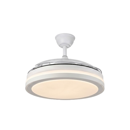 Mando a distancia ergonómico para ventilador Sonedas, con controles de velocidad, tono de luz y función invierno.