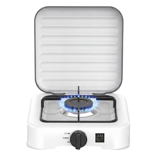 Cocina de camping a gas Ambit 1 fuego 2.2 kW ref 23005022.