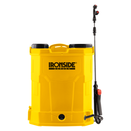 Pulverizador electrico de mochila a bateria 12V 16L Ironside Garden ref 23024768