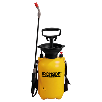 Pulverizador de presión previa Ironside Garden 5 L ref 23024844 para jardinería.