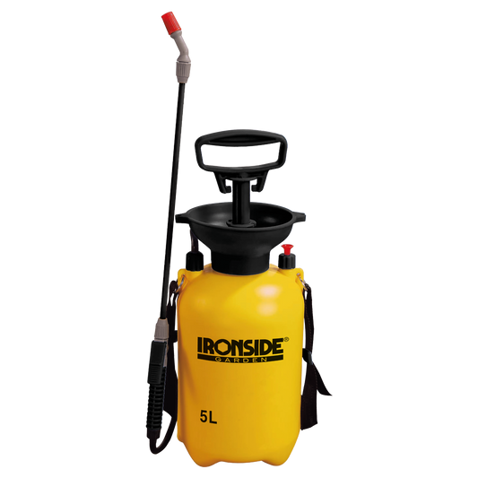 Pulverizador de presión previa Ironside Garden 5 L ref 23024844 para jardinería.