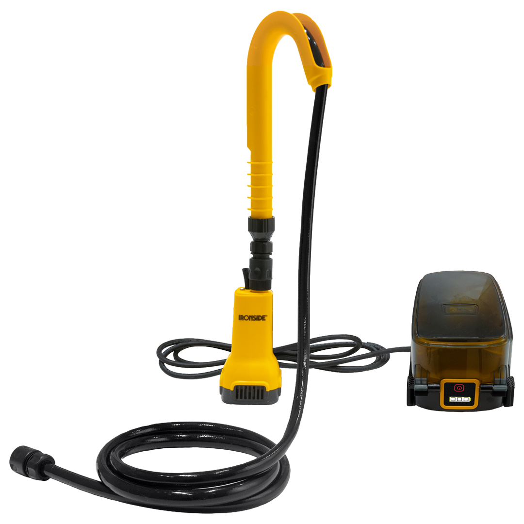 Bomba a bateria 80W 1800 l/h Ironside Garden ref 23024984.
