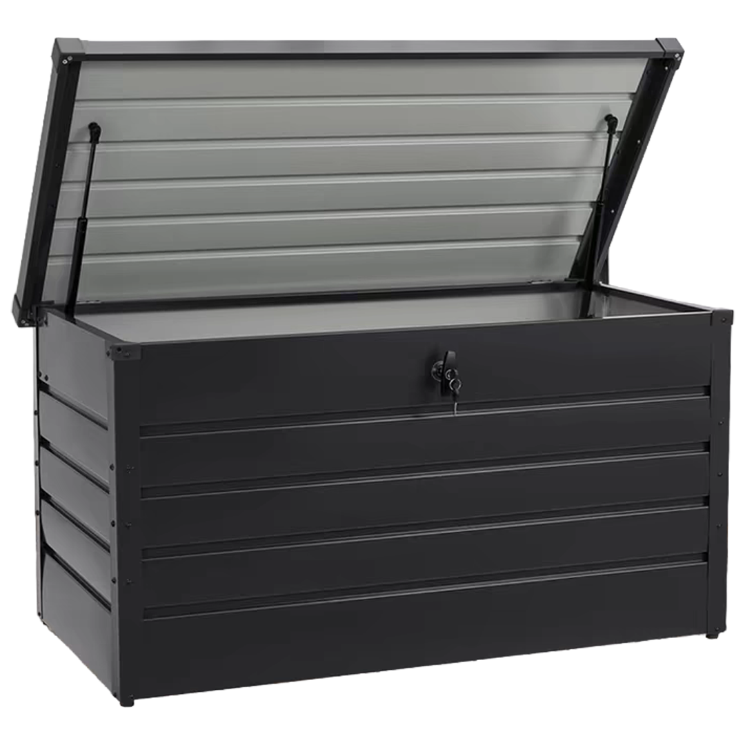 Arcon metalico de exterior Natuur 600L de 165x70x63 cm.