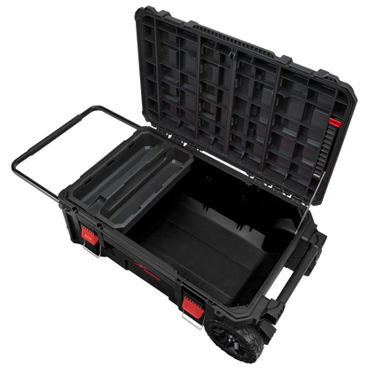 Interior de gran volumen del baul con ruedas XL Milwaukee PACKOUT 4932478161.