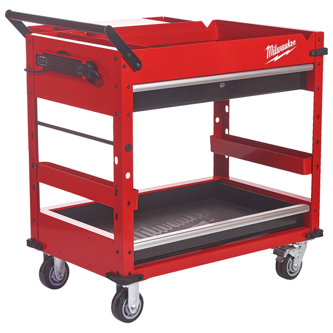 Puesto de trabajo industrial movil Milwaukee TOOLGUARD SWC40-1.