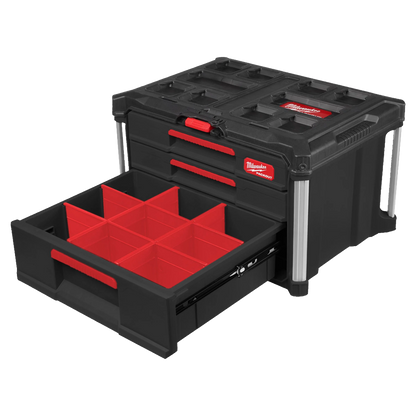 Cajonera PACKOUT Milwaukee 2+1 cajones ref 4932493190.