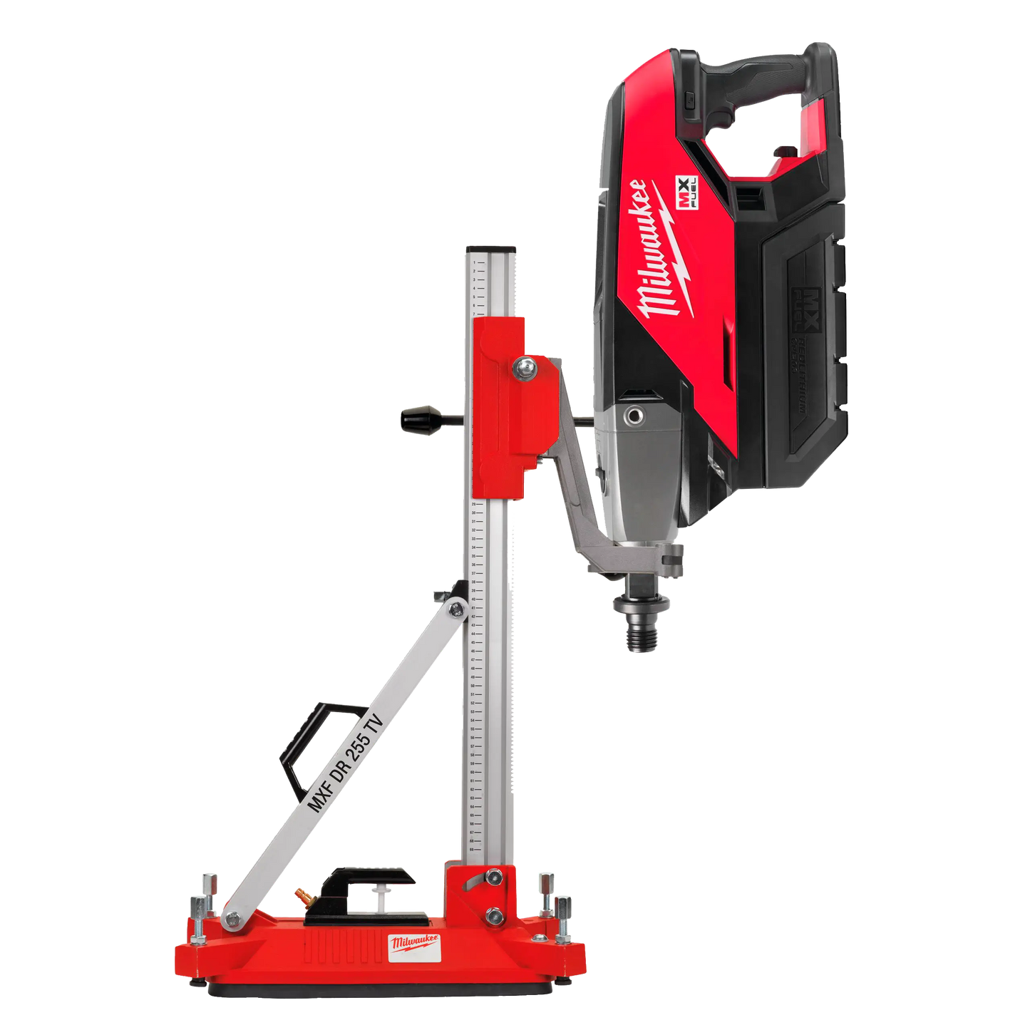 Soporte de perforación de aluminio para perforadora de diamante Milwaukee MXF DCD150