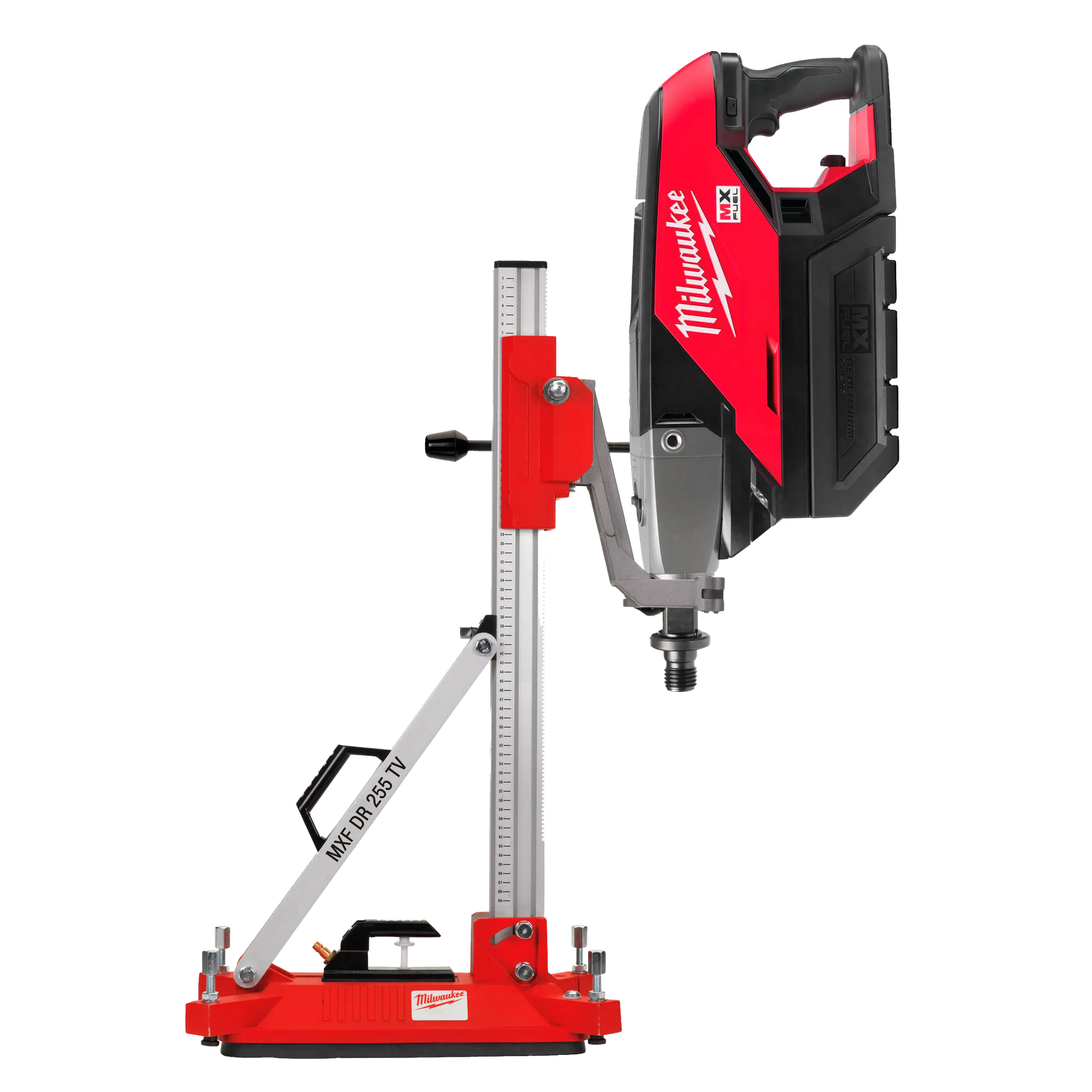 Soporte de perforación de aluminio para perforadora de diamante Milwaukee MXF DCD150