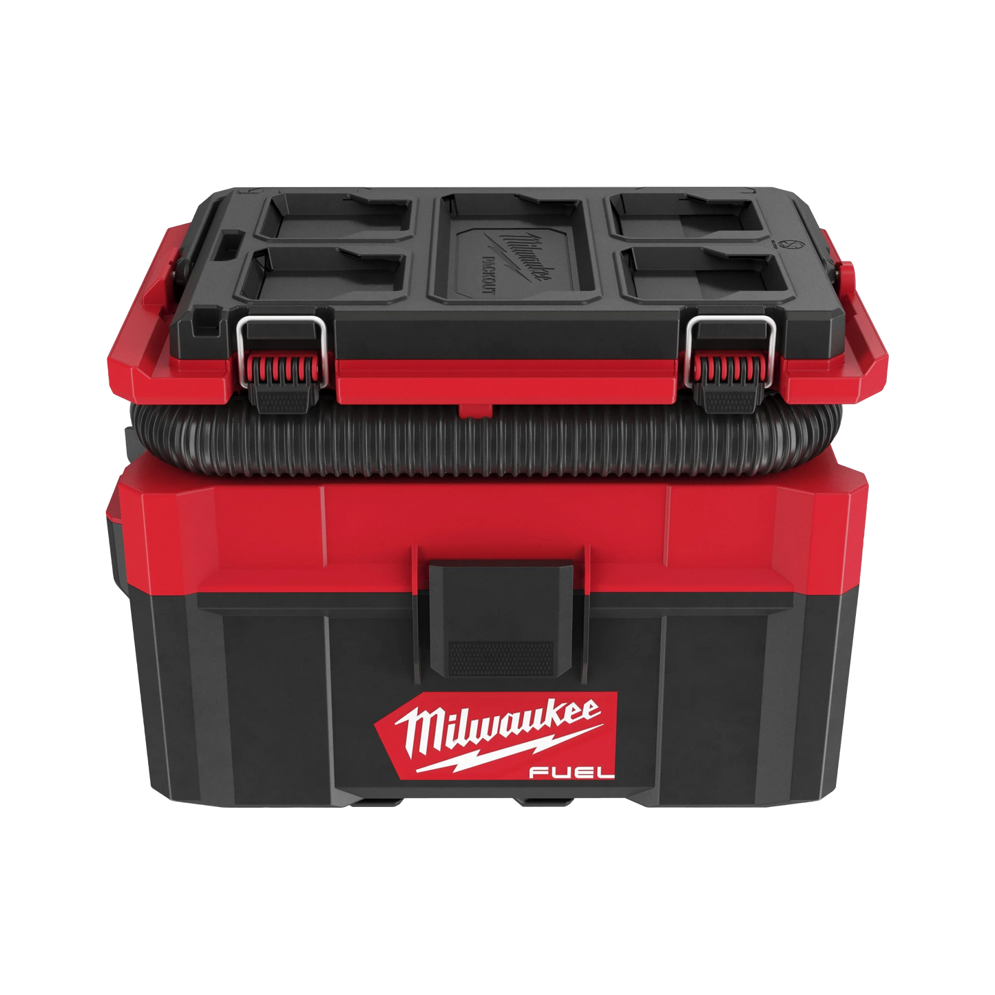 Aspirador húmedo/seco Milwaukee M18 FUEL PACKOUT integrado en sistema de almacenamiento