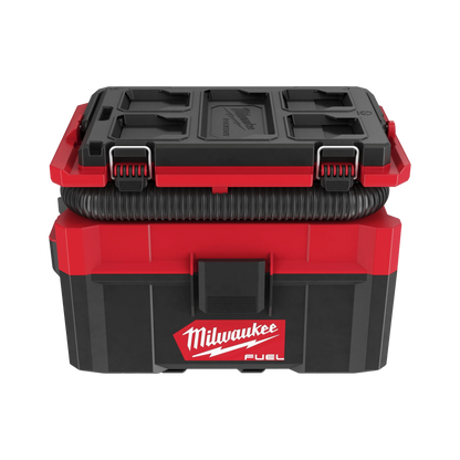 Aspirador húmedo/seco Milwaukee M18 FUEL PACKOUT integrado en sistema de almacenamiento