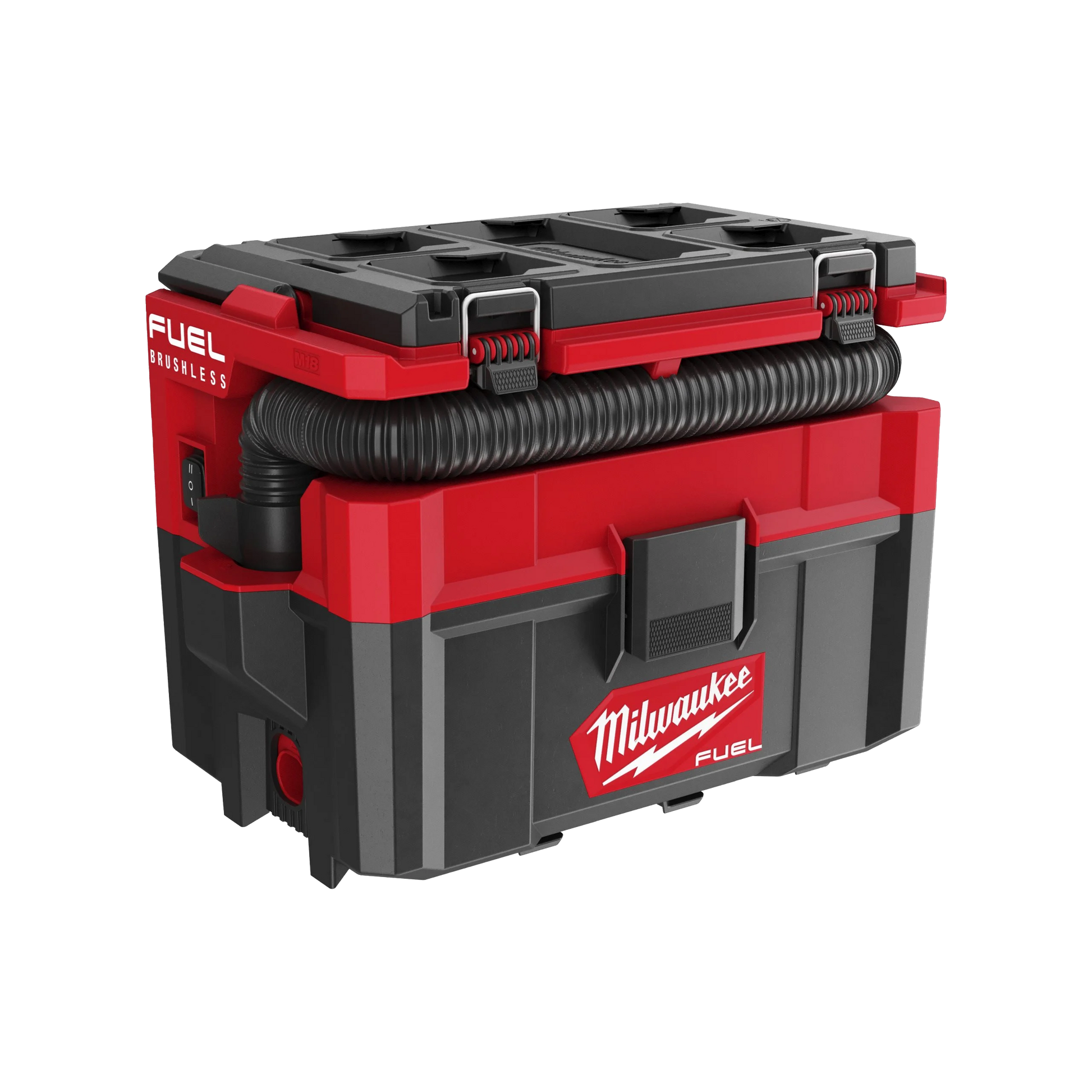 Aspirador húmedo/seco Milwaukee M18 FUEL PACKOUT integrado en sistema de almacenamiento