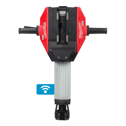Martillo demoledor a batería Milwaukee MX FUEL K-Hex de 28 milímetros en hormigón