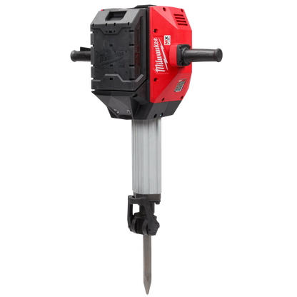 Martillo demoledor a batería Milwaukee MX FUEL K-Hex de 28 milímetros en hormigón