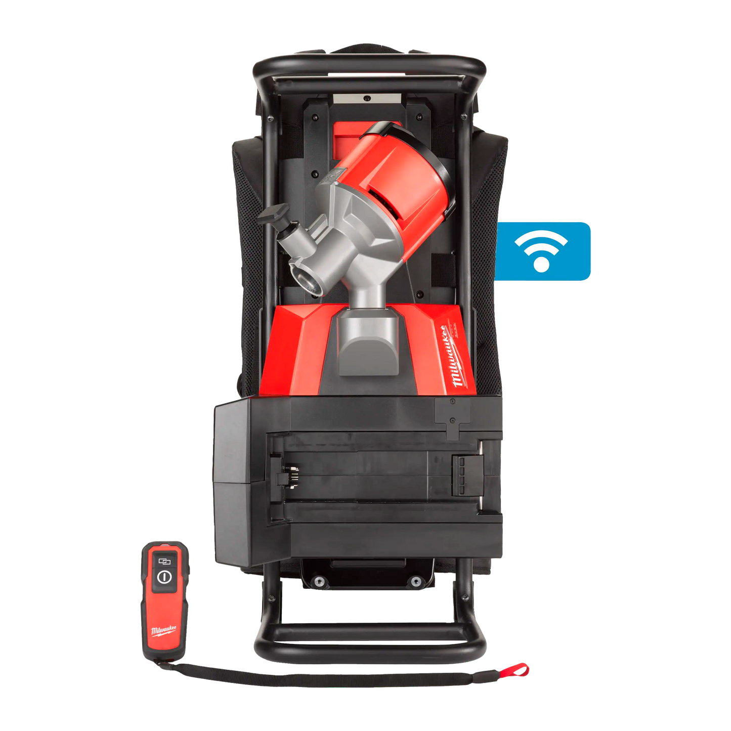 Vibrador de hormigón de mochila Milwaukee MX FUEL con sistema modular