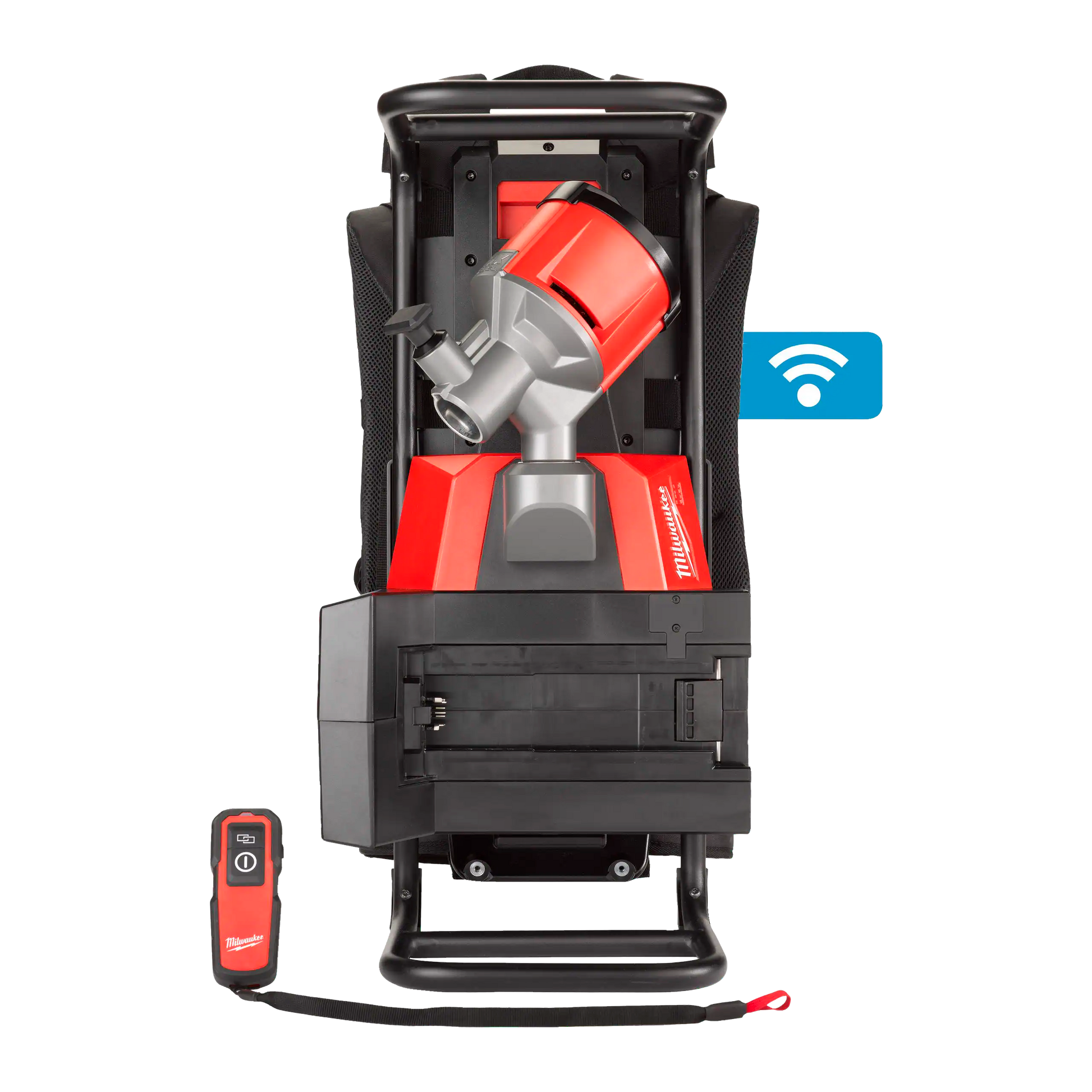 Vibrador de hormigón de mochila Milwaukee MX FUEL con sistema modular