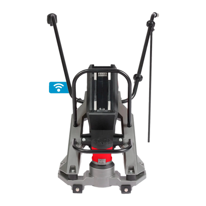 Regla vibradora a batería Milwaukee MX FUEL con asas plegables para hormigón