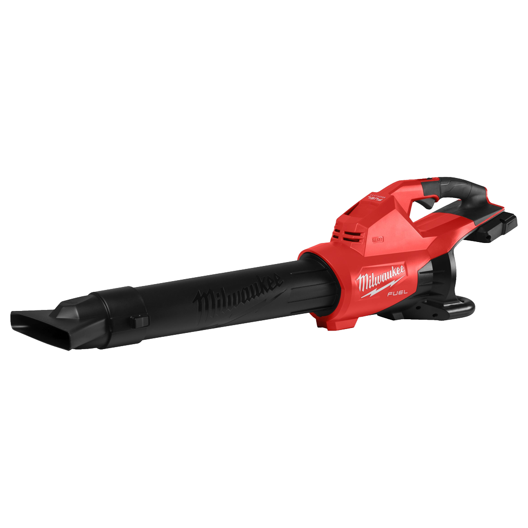 Soplador Milwaukee M18 F2BL-0 con boquilla conica instalada para limpieza
