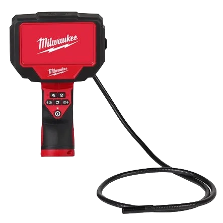Cámara de inspección industrial Milwaukee M12 con pantalla LCD de 4,3 pulgadas