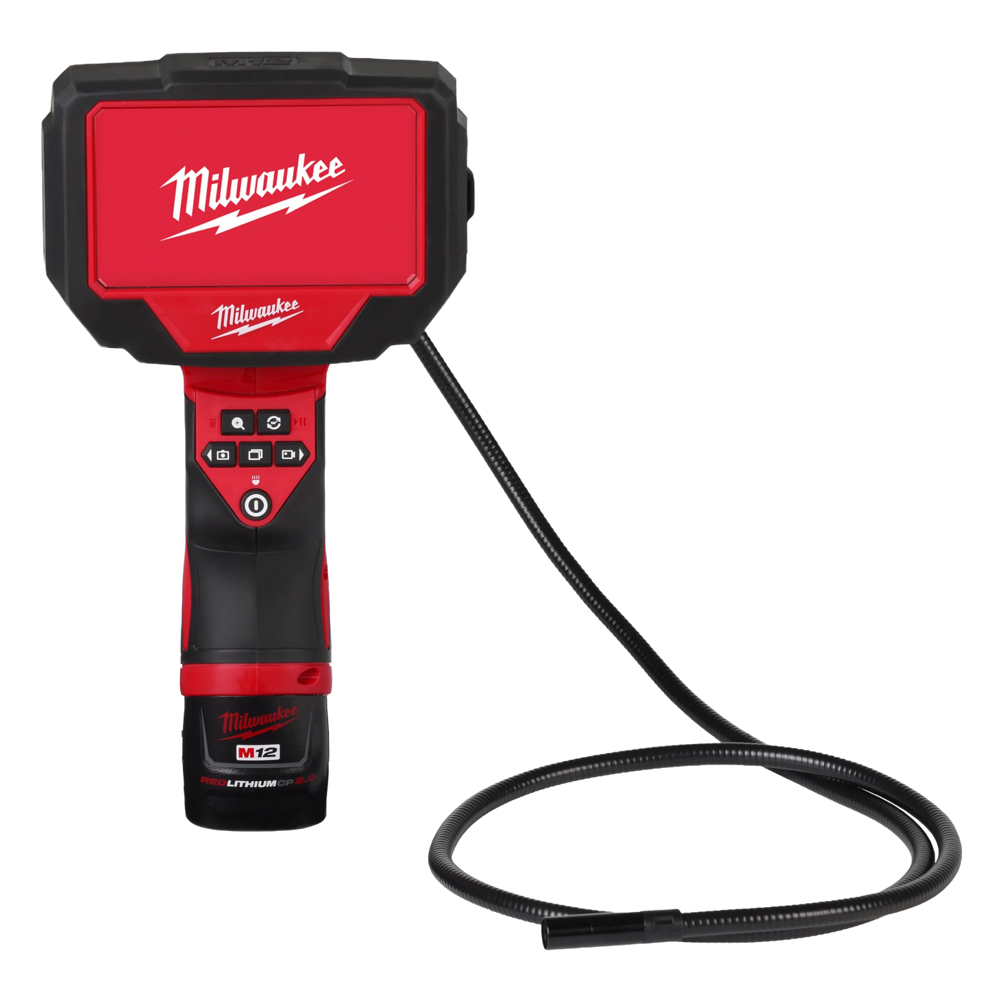 Cámara de inspección digital Milwaukee M12 con pantalla LCD de 4,3 pulgadas