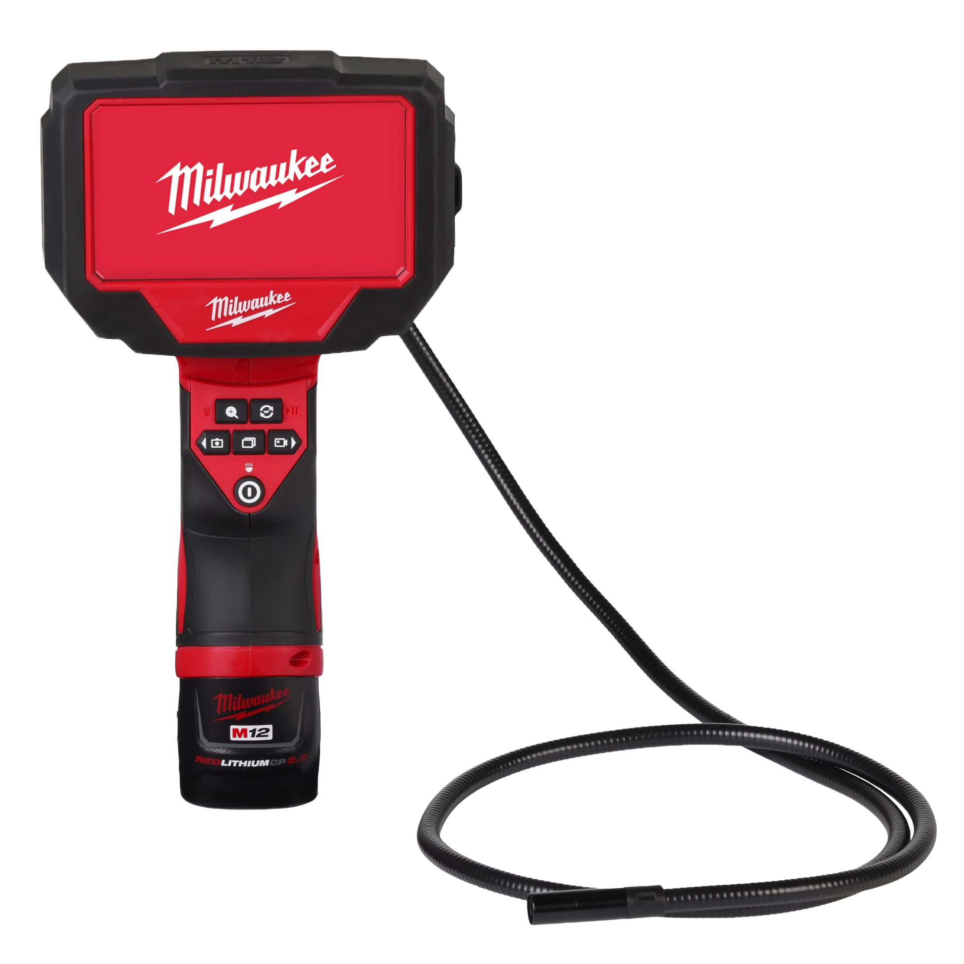 Cámara de inspección digital Milwaukee M12 con pantalla LCD de 4,3 pulgadas