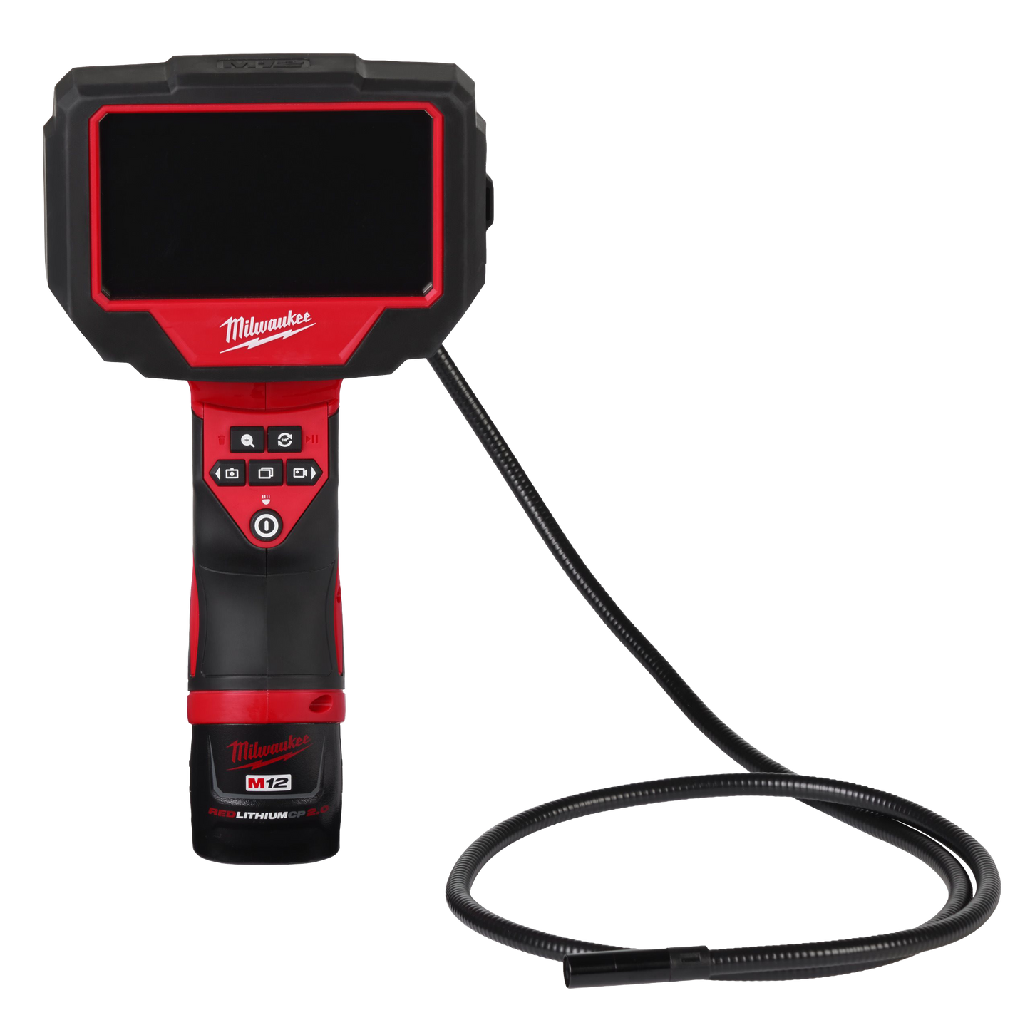 Cámara de inspección digital Milwaukee M12 con pantalla LCD de 4,3 pulgadas