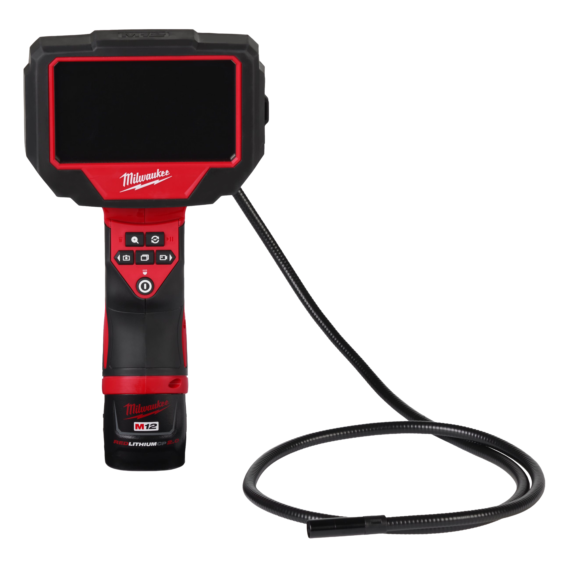 Cámara de inspección digital Milwaukee M12 con pantalla LCD de 4,3 pulgadas