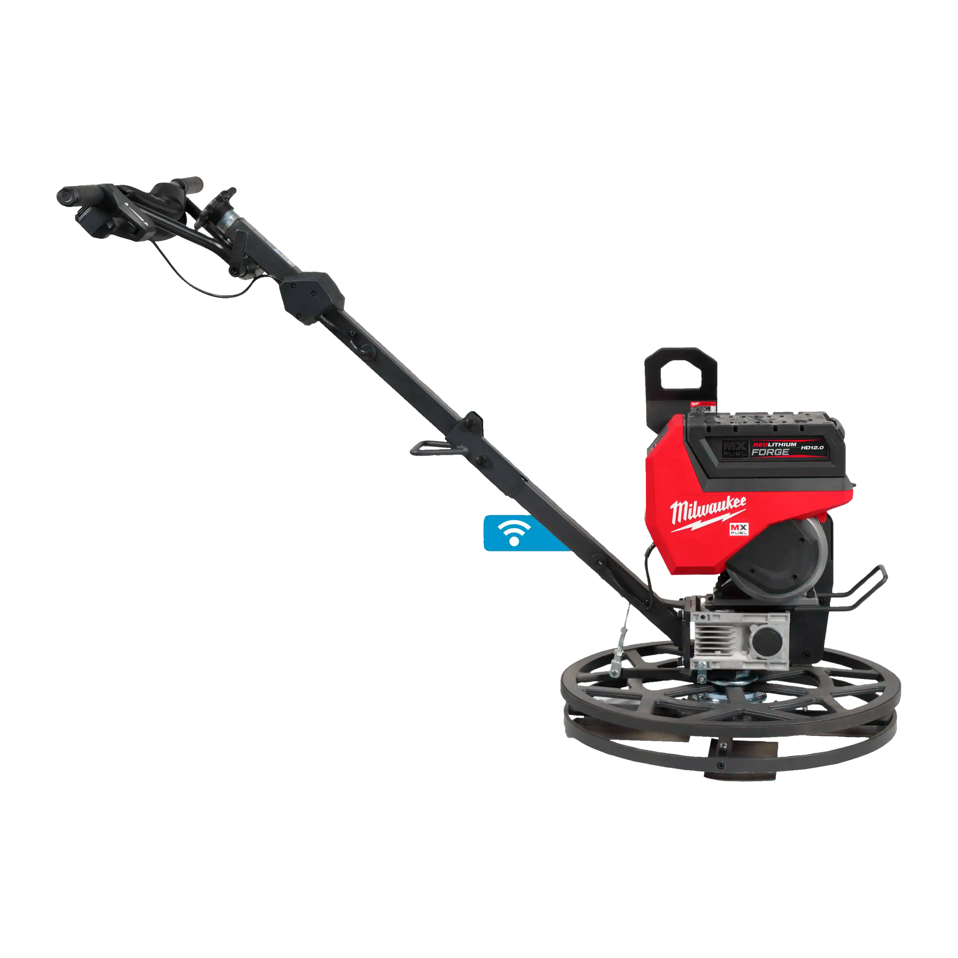 Fratasadora de hormigón a batería Milwaukee MX FUEL con kit de baterías HD812