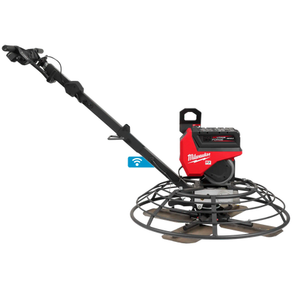 Fratasadora de hormigón Milwaukee MX FUEL de 914mm con sistema de seguridad AUTOSTOP