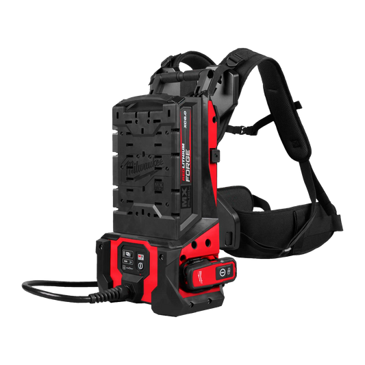 Vibrador de hormigón de mochila Milwaukee MX FUEL con baterías XC608