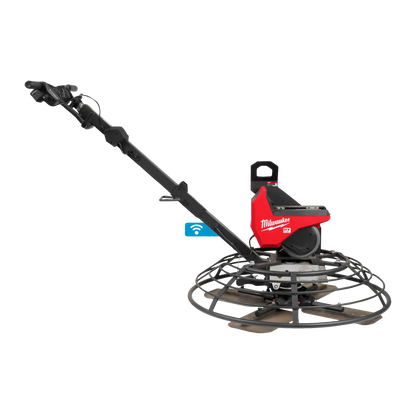 Fratasadora de hormigón Milwaukee MX FUEL de 914mm con sistema de seguridad AUTOSTOP