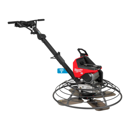 Fratasadora de hormigón Milwaukee MX FUEL de 914mm con sistema de seguridad AUTOSTOP