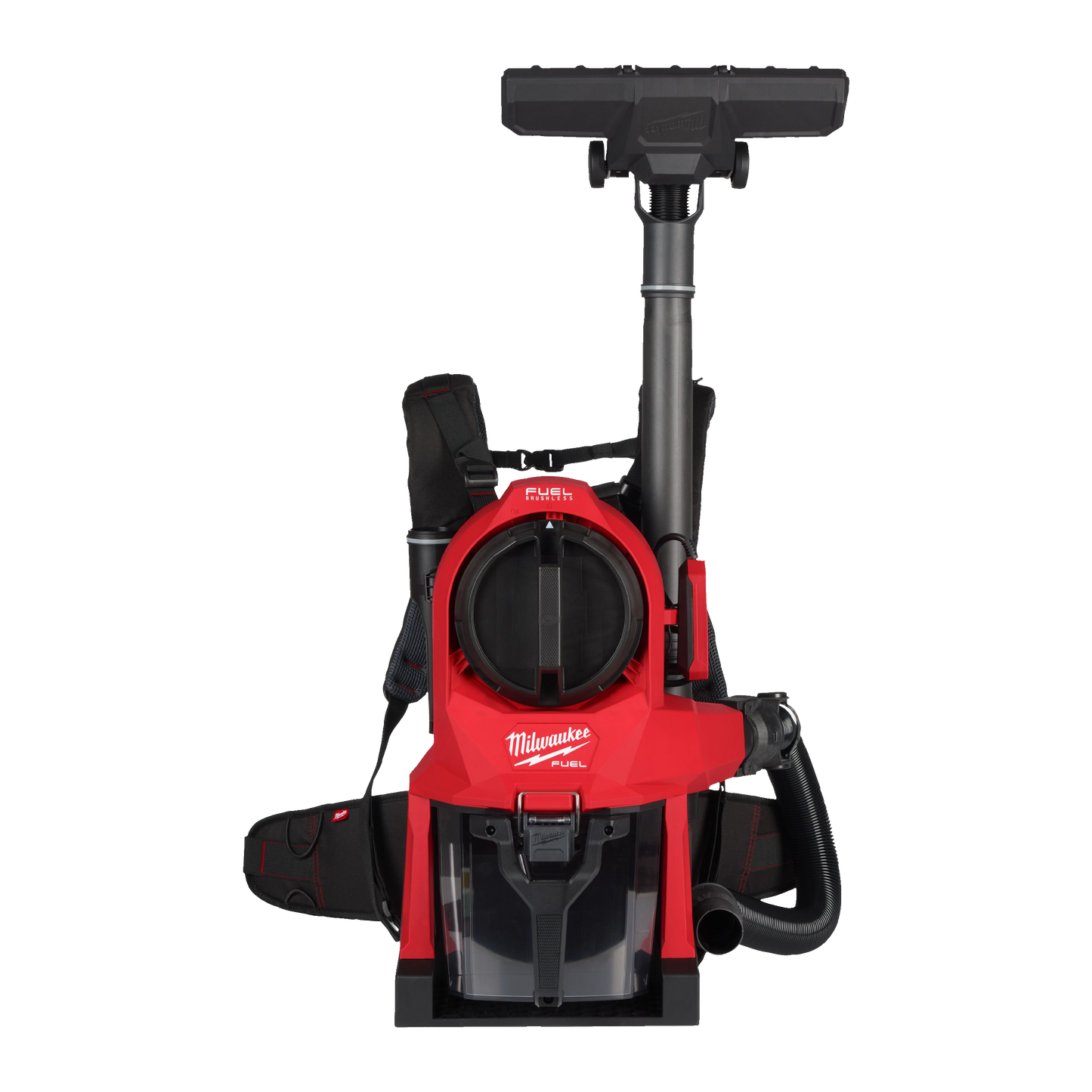 Aspirador de mochila inalámbrico Milwaukee M18 FUEL clase L con arnés ergonómico