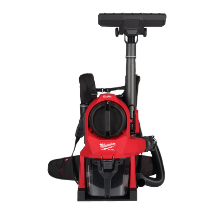 Aspirador de mochila inalámbrico Milwaukee M18 FUEL clase L con arnés ergonómico