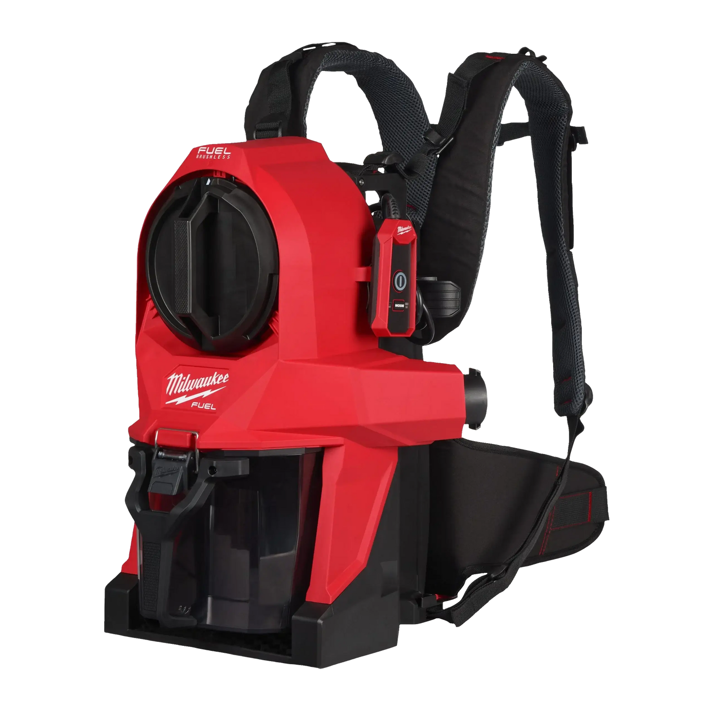 Aspirador de mochila inalámbrico Milwaukee M18 FUEL clase L con arnés ergonómico