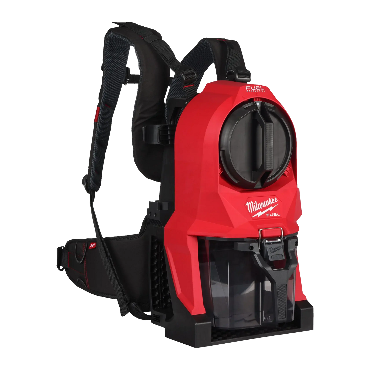 Aspirador de mochila inalámbrico Milwaukee M18 FUEL clase L con arnés ergonómico