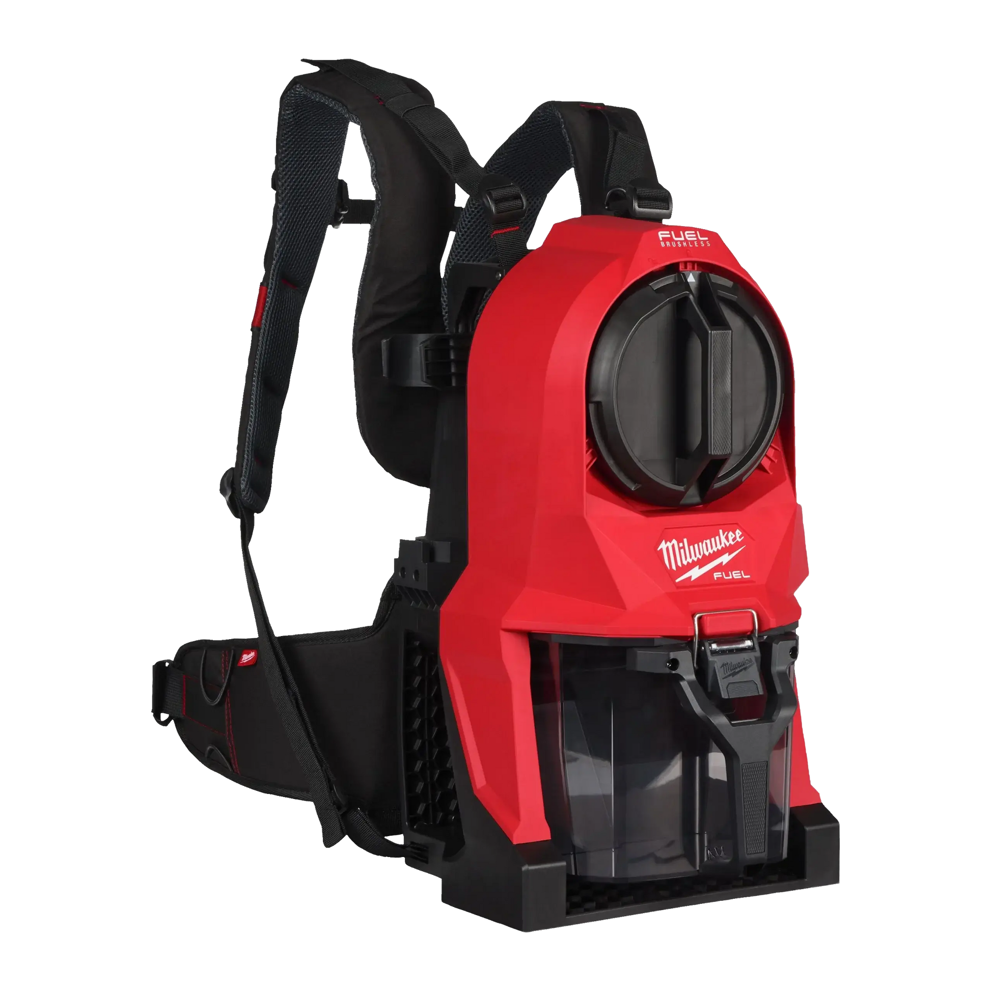 Aspirador de mochila inalámbrico Milwaukee M18 FUEL clase L con arnés ergonómico