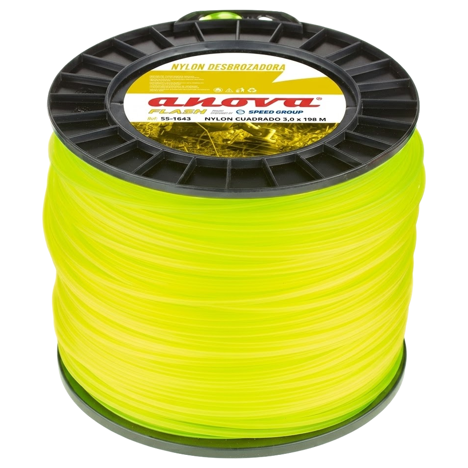 Nylon Cuadrado Flash Bobina 3x198CM Anova