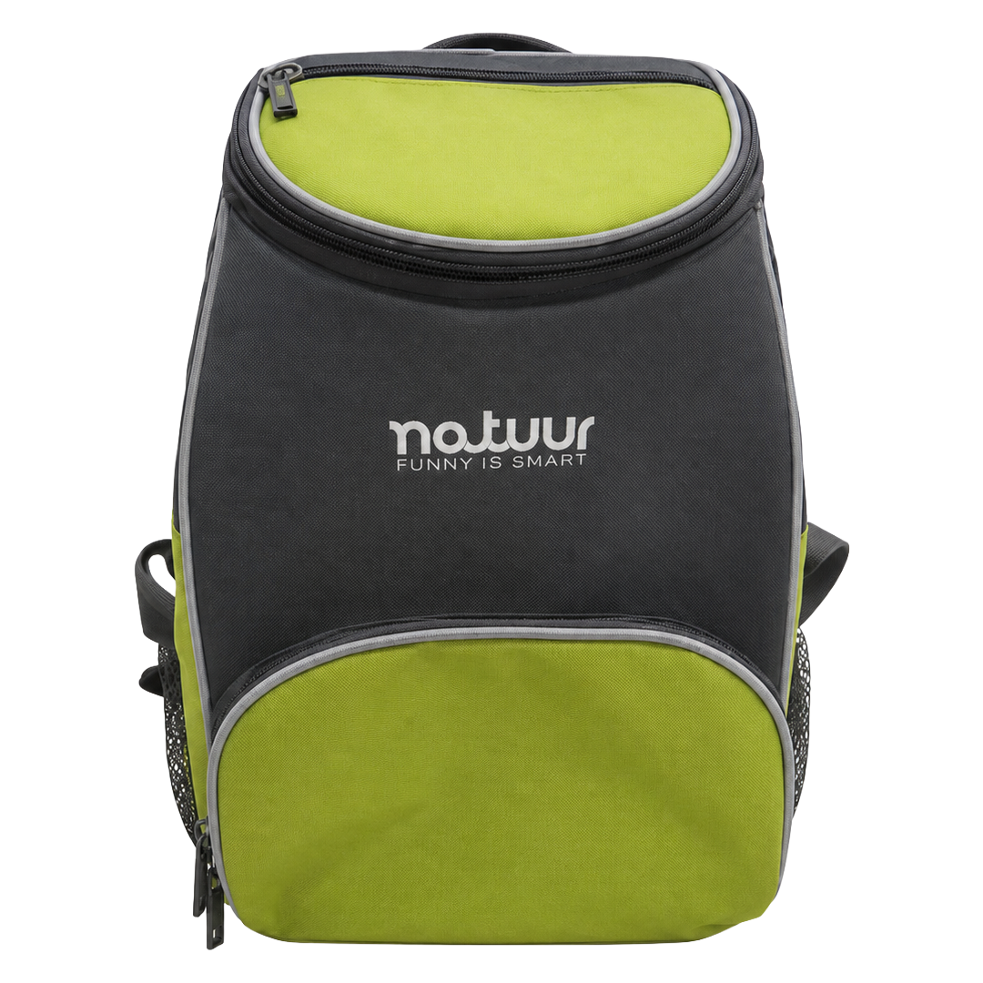 Nevera de camping flexible Natuur 12 litros verde y gris ref 98581.