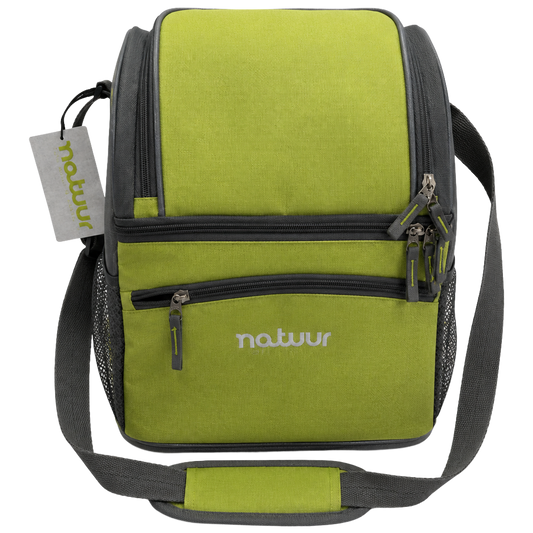 Bolsa isotermica flexible Natuur 15L para transporte de alimentos.