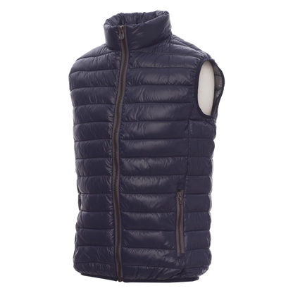 Vista frontal de chaleco termico acolchado para hombre Payper Casual 160 g m2