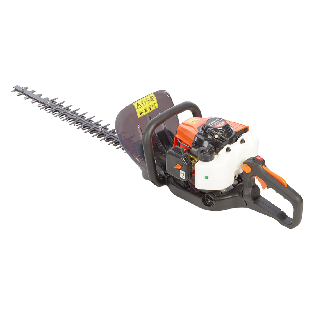 Cortasetos a gasolina Anova CG2660 de 25,4 cc con peine de corte doble de 60 cm.