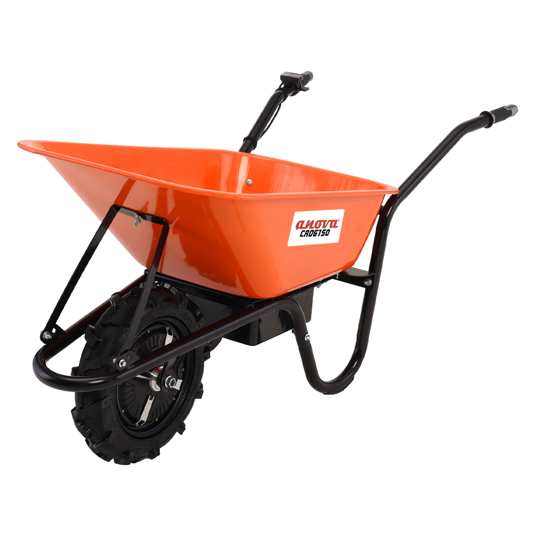 Carretilla a bateria Anova CR06150 de 100L y 150 kg de capacidad.