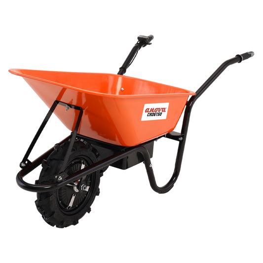 Carretilla a bateria Anova CR06150 de 100L y 150 kg de capacidad.
