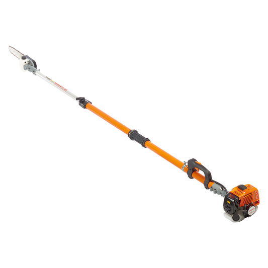 Podadora de altura telescópica D26C-PA de 25,4 cc y alcance de 3,9 metros.